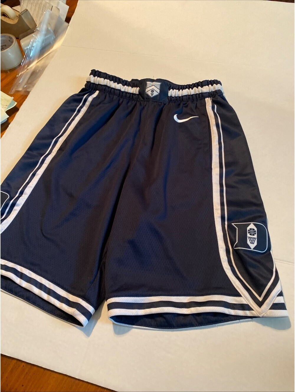 Duke Blue Devils Mens Nike Elite Limited Performance Basketball Shorts Medium